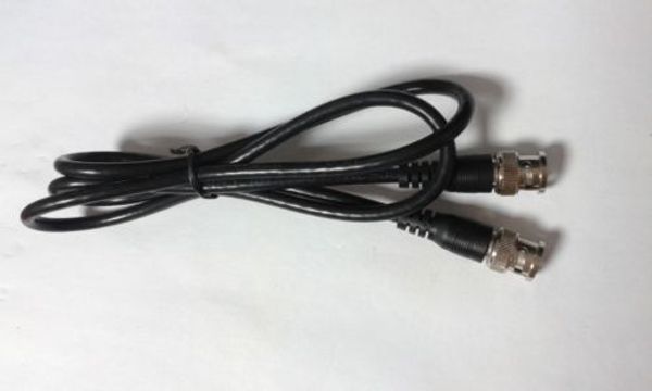 RG59 masculino de BNC ao cabo coaxial masculino 100CM de BNC 75ohm para câmeras de vigilância