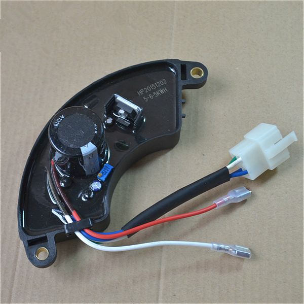 AVR Para 5KW 6.5KW Monofásico EC6500 7500 Gerador De Gasolina, peças de reposição de gasolina regulador Automático de Tensão