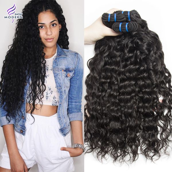 

Brazilian wet and wavy hair 4 bundle brazilian water wave virgin human hair bundle brazilian water wave curly weave hair exten ion