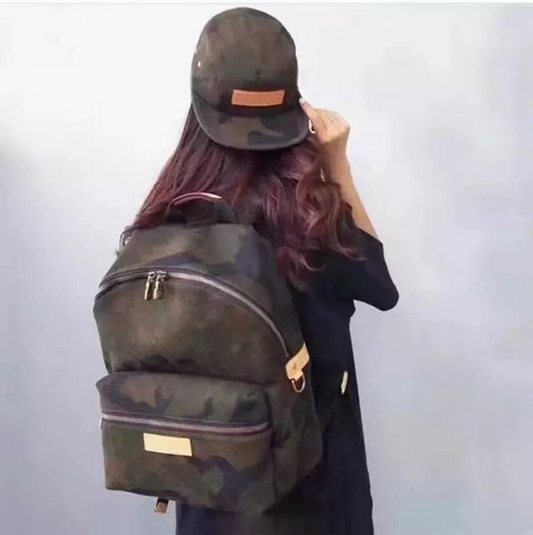 

17ss Sup рюкзак плеча Джастин Бибер сумка мода пара школьные сумки камуфляж Спорт High Street HFBB027