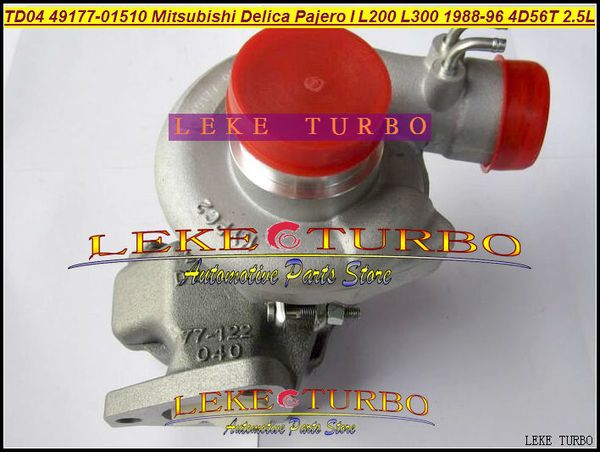 TD04 49177-01500 49177 01501 MD168053 MD168054 Öl gekühlt Turbo Für Mitsubishi SHOGUN Delica Pajero L200 L300 4D56T 4D56 2,5 L