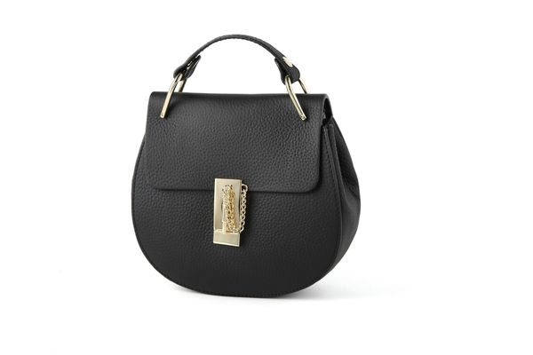 

black brown fashion full leather shoulder bag handbag woman 2017 new