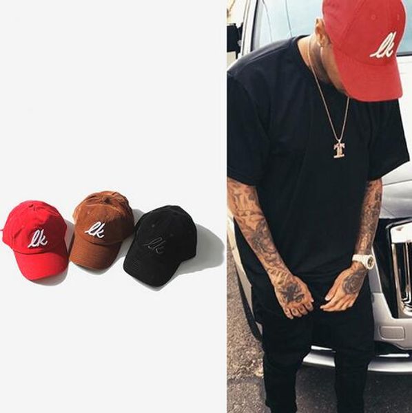 

красный серый последние короли шляпы snapback регулируемая пряжка шляпа LK sun папа Last K