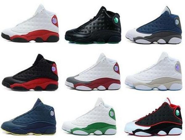 

новый 13s xiii мужчины женщины баскетбольная обувь красный разводили он получил игру черные кроссовки спортивная обувь онлайн продажа