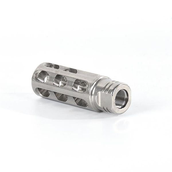 Freno de boca 308 5//8X24 Acero Inoxidable compensador de retroceso muzzlebrake Crush Arandela