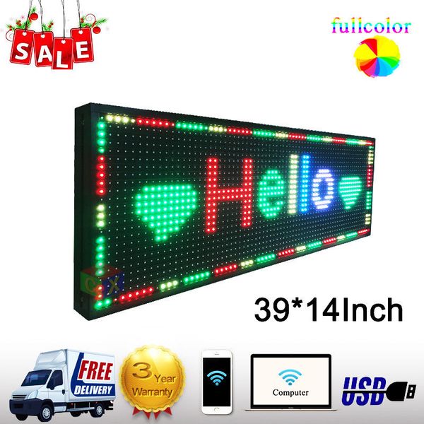

led sign p13 открытый программируемый полноцветный светодиодный дисплей