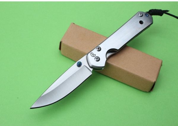 

Utility Knife Chris Reeve Sebenza 21 Knife 440C Steel Satin Drop Point Plain Outdoor Survival Tactical Knives F96L