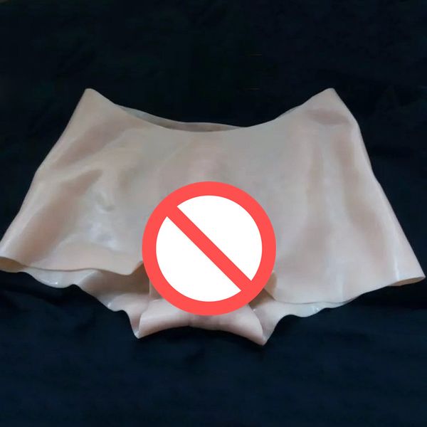 Hot Sales Realistic Silicone Fake Vagina With Pubic Hair Boxer