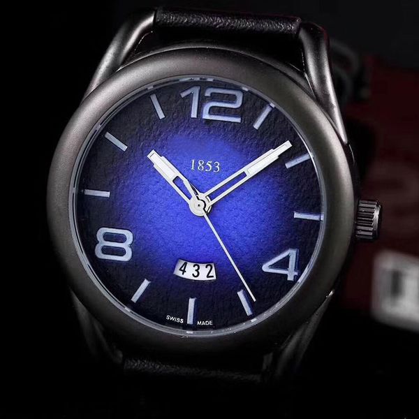 

sport waterproof mens watches luminous leather strap fashion quartz watch for men male wristwatches automatic date clocks ing, Slivery;brown
