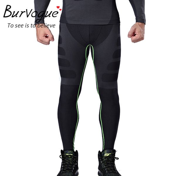 

wholesale-burvogue slimming men shaper panties underwear compression sport hight waist and tummy comtrol body shaper pants shapewear, Black;brown