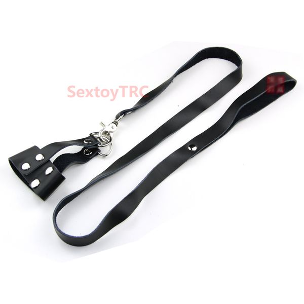 

testicle and gear scrotum restraint ball ring with pulling leash sexuelstoys and for torture tied leather stretched cock scrotal bo honv