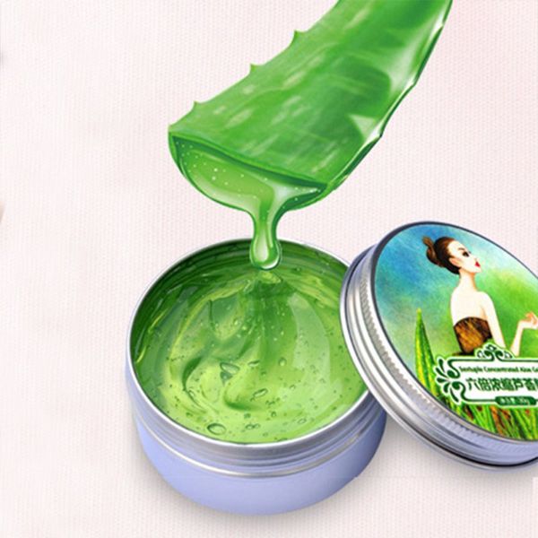 

30g hot selling Aloe Vera Gel Soothing Moisturizing Oil control Filling water Whitening Cream Anti-Acne Face Care free shipping
