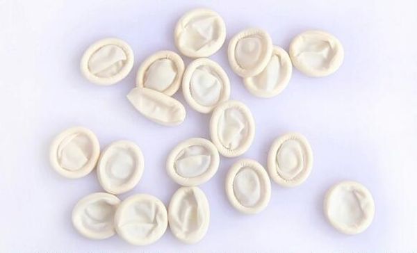 

white protective latex finger cots finger hand protector latex glove