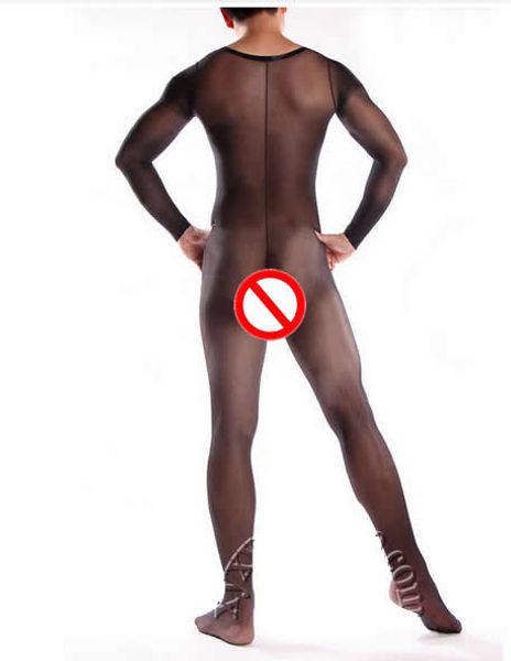 

Sexy Male Lingerie Pantyhose Black Underwear Full Body Cover New Style for Men Cheap Price Wholesale Free Shipping Worldwide