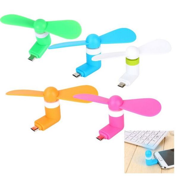 ALKcar 5Pin Portable Flexible Cooling Fan Mini USB Cooler Portable For Android phone USB Ventilador