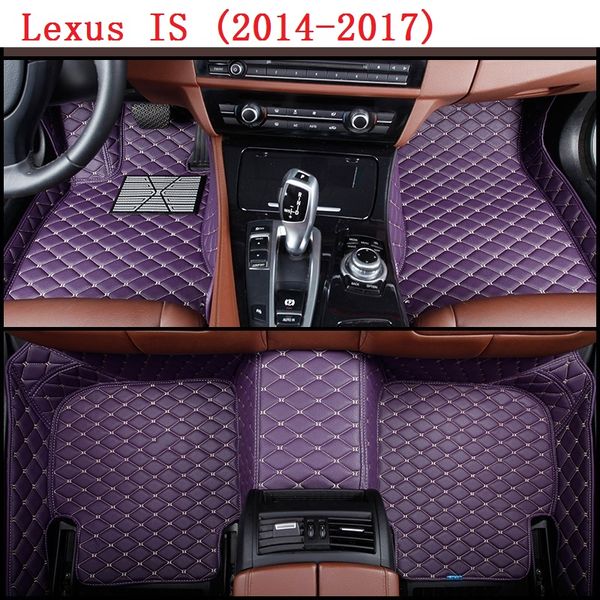 2019 Scot Custom Fit All Weather Leather Car Floor Mats For Lexus Is 2 Door Convertible Waterproof 3d Anti Slip Carpets Left Hand Drive Model From