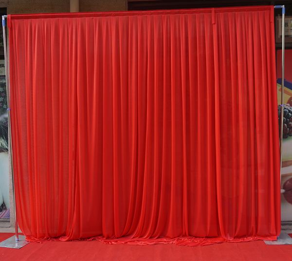 

3m * 3m фон белый занавес фестиваль празднование свадьба этап производительность фон этап стены backcloth цвета customied