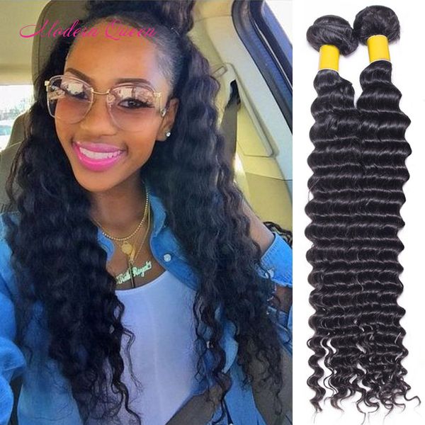 Brazilian Deep Wave Hair Weave 2 Bundles For Sale Brazilian Deep