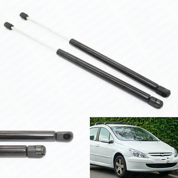 

2pcs auto tailgate boot gas struts shock struts lift supports for peugeot 307 station wagon 2003 2004 2005 2006 2007