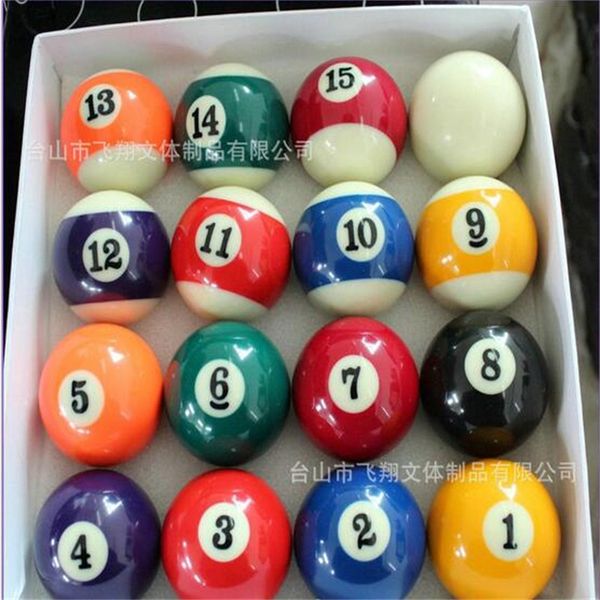 

wholesale- 2 inch 50.8mm durable pool balls america pocket pool american billards