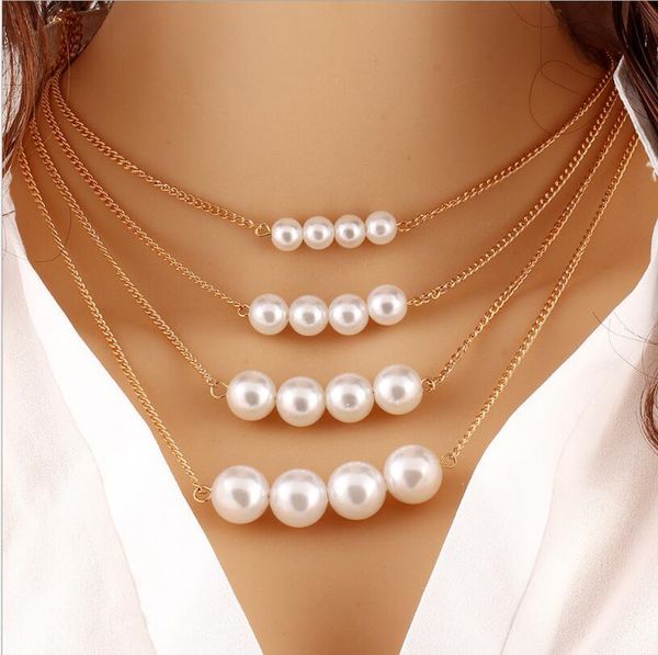 

многолойна жемђжное ожеѬеле велиѬн изделий пооба 18kgp плава кђлон ожеѬе, Silver