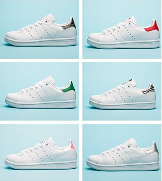 

2017 Top quality women men new stan shoes fashion smith sneakers casual leather sport running shoes