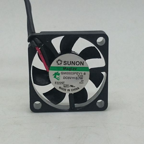 

sunon gm0503pev1-8 slim 6mm thickness 3006 5v 0.7w dc brushless cooling fan