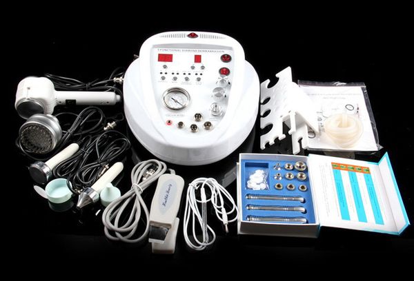 

5 in 1 diamond microdermabrasion dermabrasion peel peeling machine pn skin scrubber ultrasound facial beauty machine