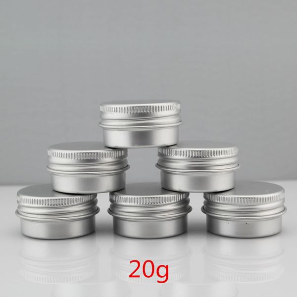 

50 шт. / лот 20 г алюминиевая банка 20 мл металлическая косметическая упаковка контей