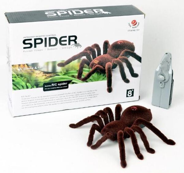 

Remote control 11 quot 2ch cary creepy oft plu h pider infrared rc tarantula cary toy prank gift model