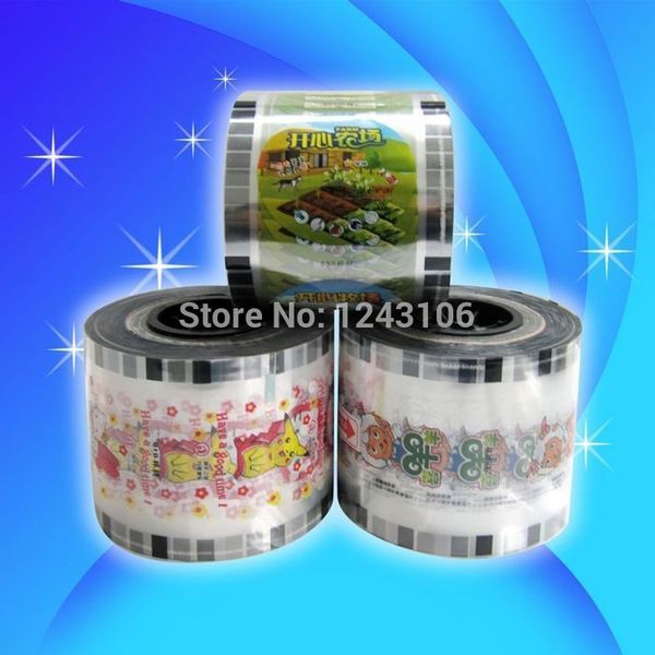 

Manual cup ealing machine film pp pe eva film cup ealing fim cu tomized film can print logo bottle ealing film min order 6 roll box