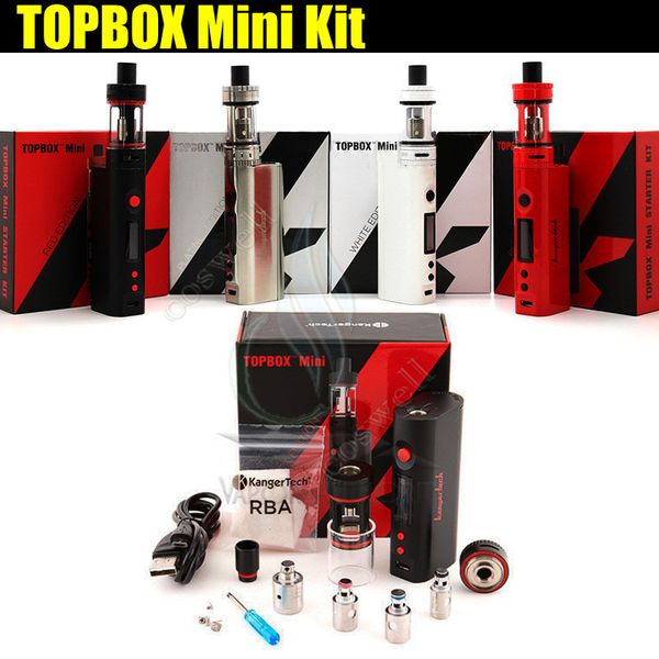 assemble pen how to vape 75w Starter Quality Top Tc Kanger Mini Kit Topbox