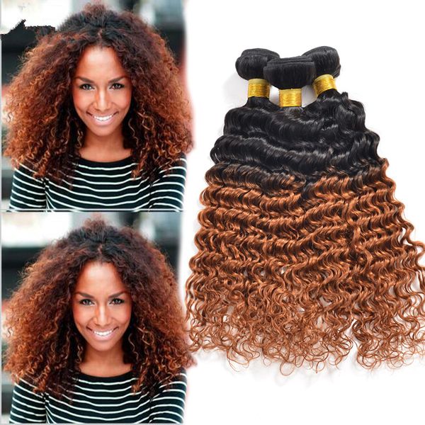 New Arrival 1b 30 Virgin Hair Bundles Honey Blonde Two Tone Hair