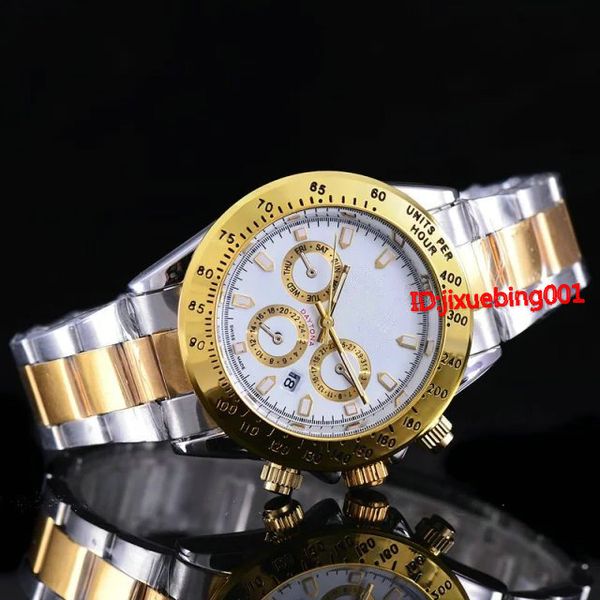 

40MM top brand of sports men watch pure function AAA quality functional luxury Men's watches quartz movement relogio masculino wristwatches