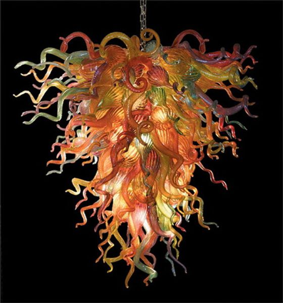 

new design blown glass chandelier with ac 110v 220v moroccan murano glass chandelier lighting