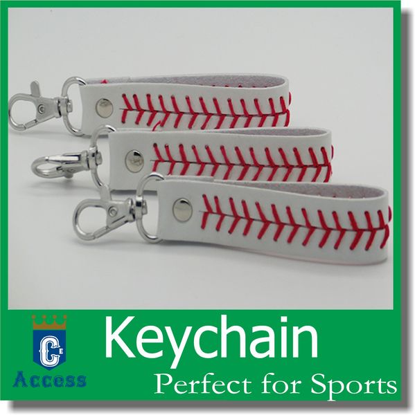 

softball/baseball freak keychain