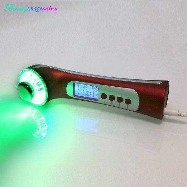 

3mhz ultrasound led pn nutrition plus treatment galvanic ion age spots wrinkle removal skin rejuvenation facial cleaning beauty device