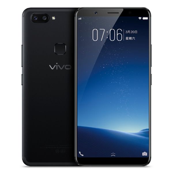 

original vivo x20 4g lte cell phone 4gb ram 64gb rom snapdragon 660 octa core android 6.01" full screen 12mp fingerprint id smart cell