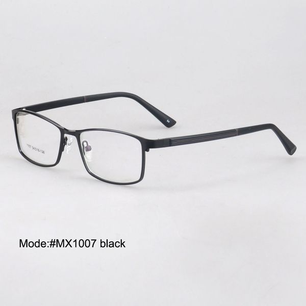 

wholesale- mx 1007 new design men style full rim metal ultem temple prescription spectacles far sight eyewear rx optical frames, Silver