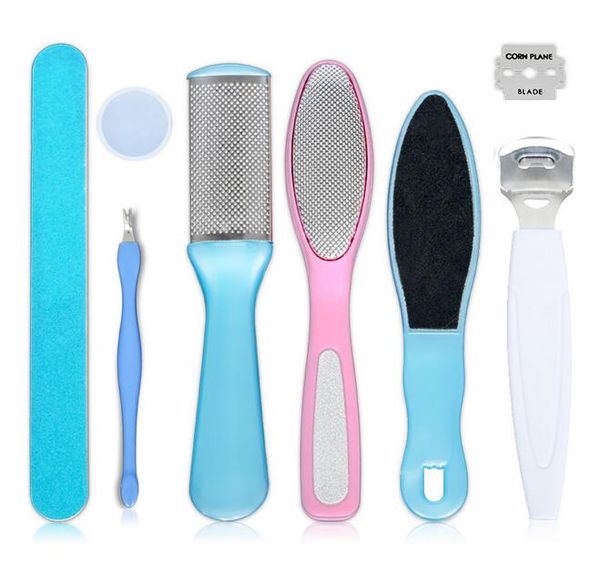 

8 в 1 Magic Care Ручной инструмент для педикюра Файл для ухода за ногами Набор для удале