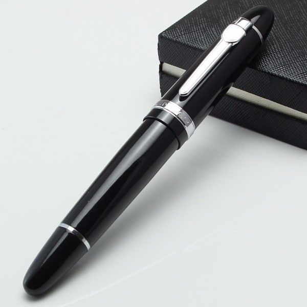 Blue Color /& Sliver Clip Writing Signature Pen Jinhao 159 Rollerball Pen