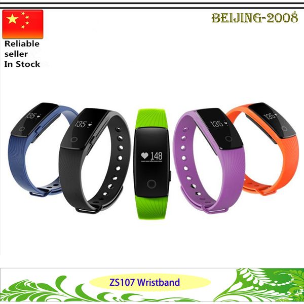 

smartband heart rate zs107 smart band bracelet monitor sport activity wristband fitness sleep tracker pulsera inteligente