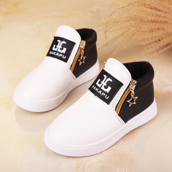 Großhandel Jungen Schuhe Mädchen Mode Stiefeletten Neue Großhandel Herbst Kinder Schuhe Kinder Freizeit Schuhe