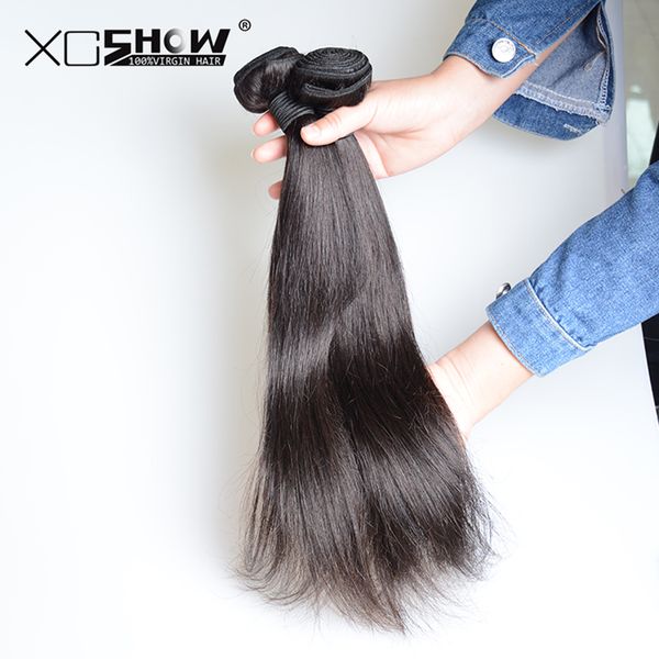 8a Mongolian Silky Straight Virgin Hair Bundles Deal Mongolian