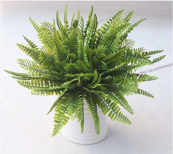 2020 Cheap Price Artificial Silk Grass Persian Leaves Plants