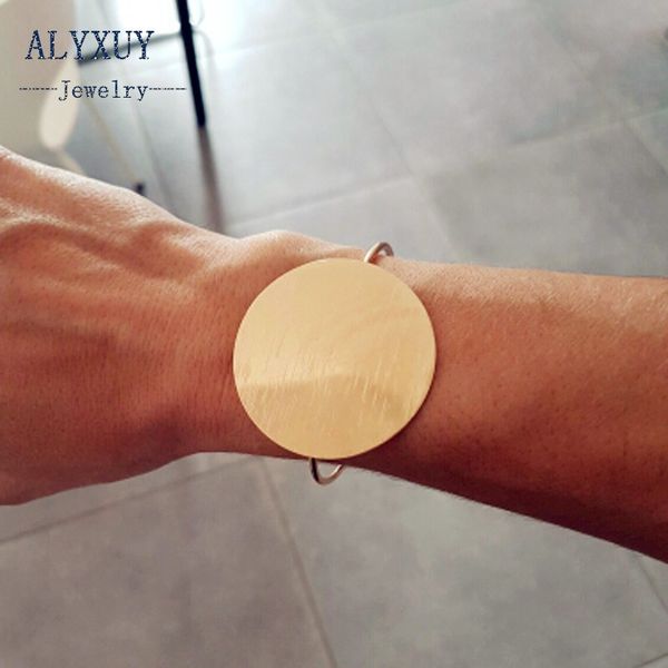 

wholesale- new fashion accessories jewelry fashion huge round cuff bangle women lovers' gift b3465, Black