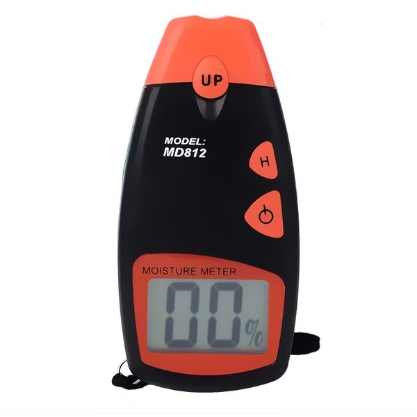 

md812 digital lcd wood moisture meter humidity tester handheld 99