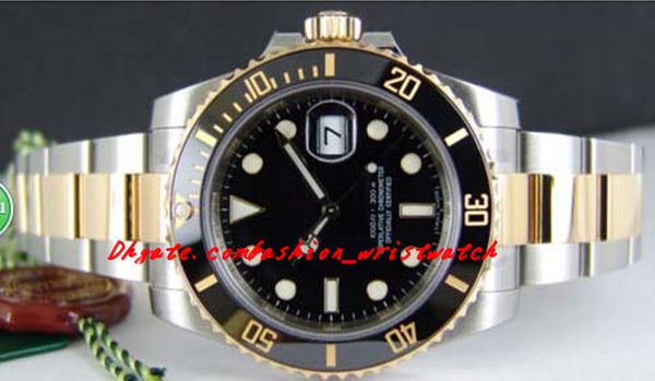 

Top Quality Luxury Watches Sapphire 40mm Stainless Black Ceramic - 116613 Automatic Sport Mens Watch Men's Wrist Watches