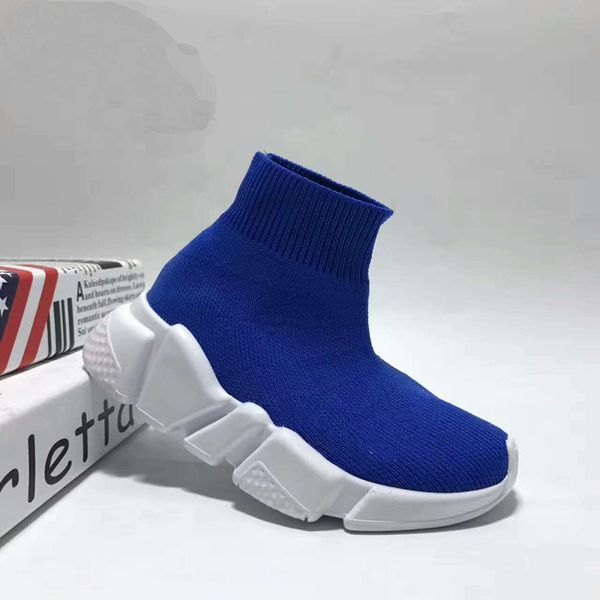 

Мода Дети Носки Сапоги Высокого Верха Дети Спортивная Обувь Детские Скольжения Н