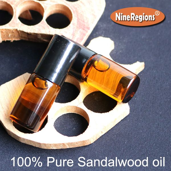 3 ml Mysore di legno di sandalo indiano olio essenziale di elevata purezza organico puro Frank incenso diffusore profumo per il sonno massaggio cura della pelle aromaterapia